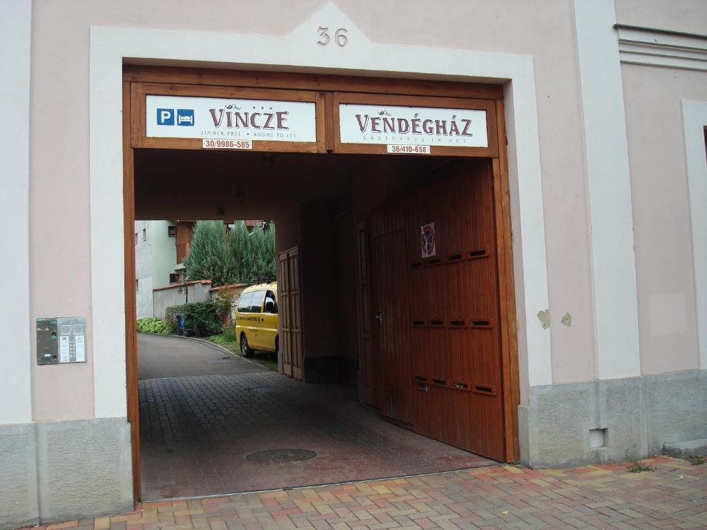 Vincze Vendégház Eger Zewnętrze zdjęcie